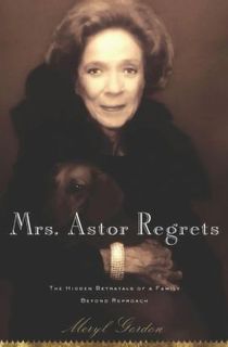 mrs. astor regrets, a book like love & death