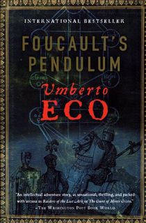 foucault's pendulum, a psychological thriller book