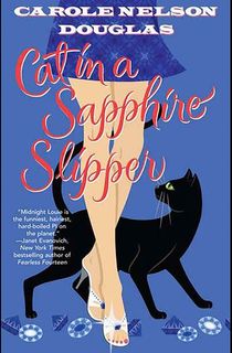 Cat-in-a-Sapphire-Slipper Cat in a Sapphire Slipper