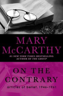 on the contrary, a mary mccarthy book