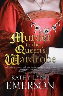 cover of murder in the queen's wardrobe, mistress jaffrey mysteries