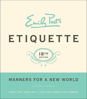Buy Emily Post's Etiquette at Amazon