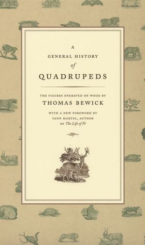 Buy A General History of Quadrupeds at Amazon