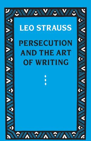 Buy Persecution and the Art of Writing at Amazon