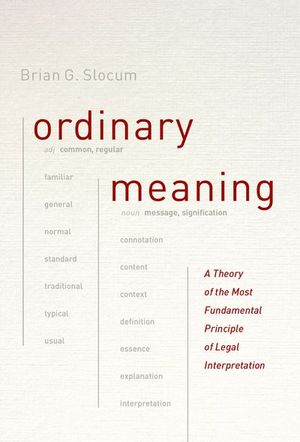 Ordinary Meaning