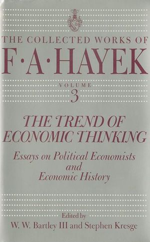 Buy The Trend of Economic Thinking at Amazon