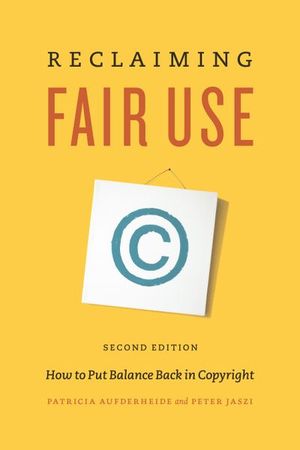 Buy Reclaiming Fair Use at Amazon