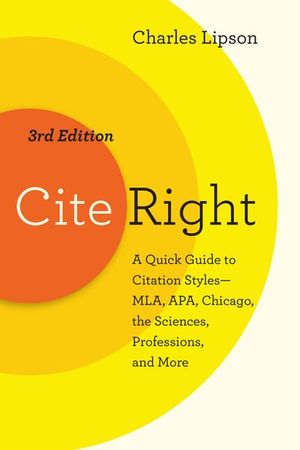 Buy Cite Right at Amazon