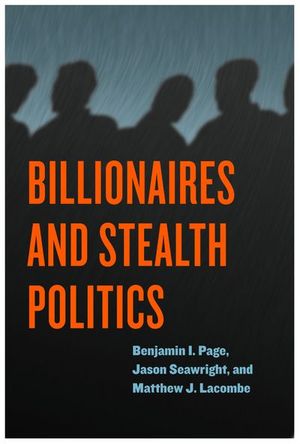 Buy Billionaires and Stealth Politics at Amazon