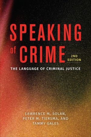 Speaking of Crime