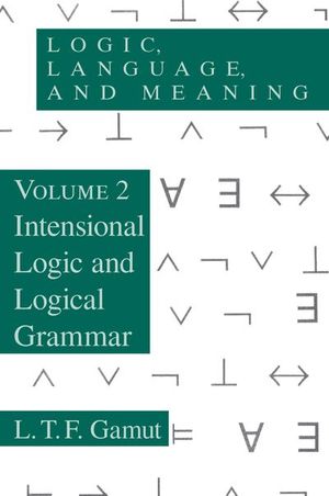 Buy Intensional Logic and Logical Grammar at Amazon