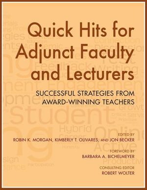 Buy Quick Hits for Adjunct Faculty and Lecturers at Amazon
