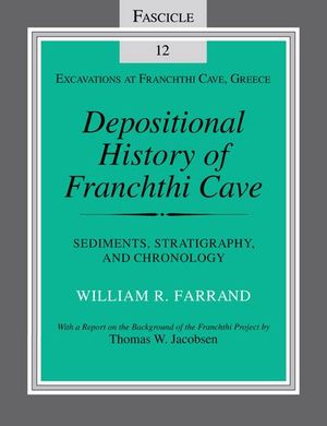 Buy Depositional History of Franchthi Cave at Amazon