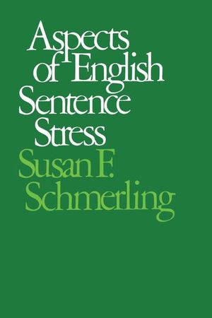 Buy Aspects of English Sentence Stress at Amazon