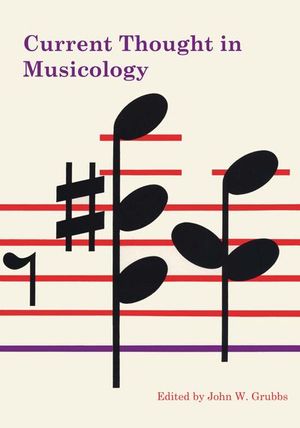 Buy Current Thought in Musicology at Amazon