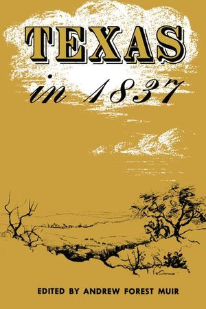 Buy Texas in 1837 at Amazon
