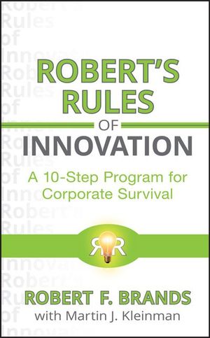 Buy Robert's Rules of Innovation at Amazon