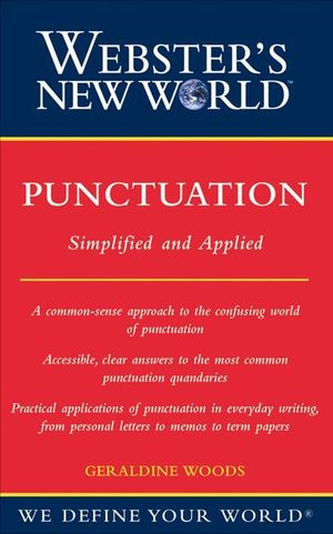 Buy Webster's New World Punctuation at Amazon