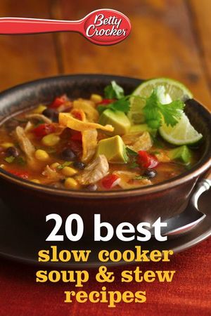 Buy 20 Best Slow Cooker Soup & Stew Recipes at Amazon