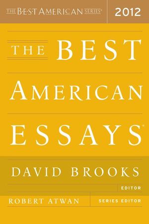 The Best American Essays 2012