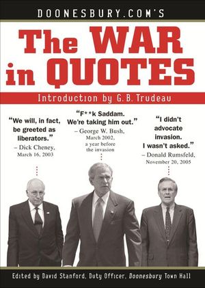Buy Doonesbury.com's The War in Quotes at Amazon