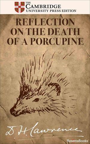 Buy Reflection on the Death of a Porcupine at Amazon