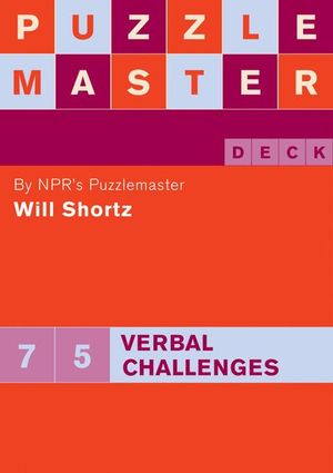 Buy Puzzlemaster Deck: 75 Verbal Challenges at Amazon