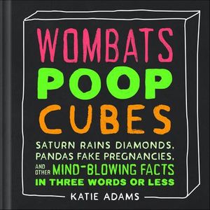 Buy Wombats Poop Cubes at Amazon