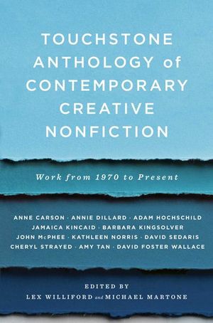 Buy Touchstone Anthology of Contemporary Creative Nonfiction at Amazon