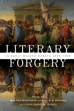 Buy Literary Forgery in Early Modern Europe, 1450–1800 at Amazon
