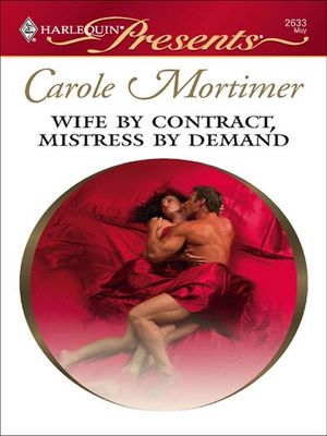 Buy Wife by Contract, Mistress by Demand at Amazon