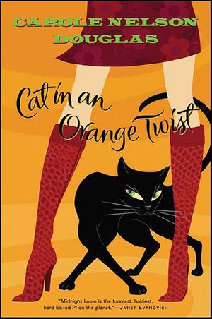Cat in an Orange Twist