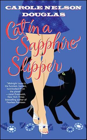 Cat in a Sapphire Slipper