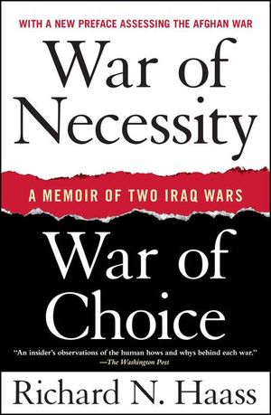 Buy War of Necessity, War of Choice at Amazon