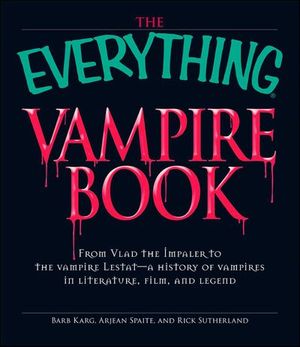Buy The Everything Vampire Book at Amazon
