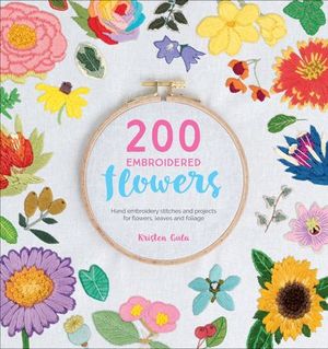 200 Embroidered Flowers