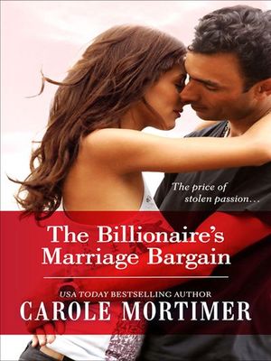 Buy The Billionaire's Marriage Bargain at Amazon
