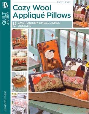Cozy Wool Applique Pillows