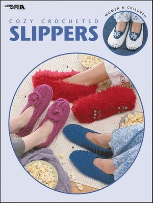 Cozy Crocheted Slippers