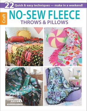 No-Sew Fleece Throws & Pillows
