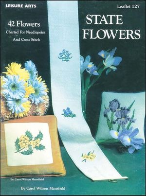 State Flowers Cross Stitch