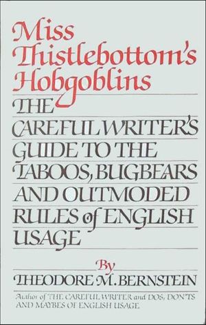 Buy Miss Thistlebottom's Hobgoblins at Amazon