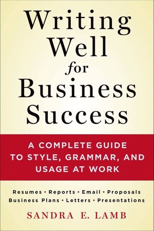 Buy Writing Well for Business Success at Amazon