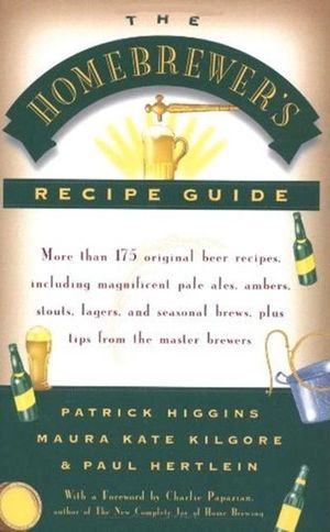 Buy The Homebrewers' Recipe Guide at Amazon