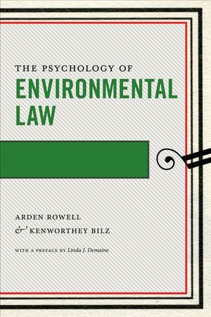 The Psychology of Environmental Law