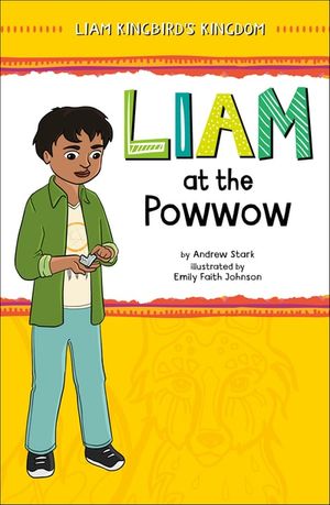 Liam at the Powwow