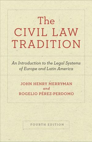 Buy The Civil Law Tradition at Amazon