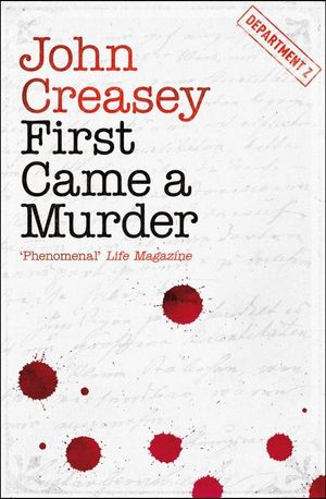 Buy First Came a Murder at Amazon