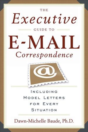 Buy The Executive Guide to E-mail Correspondence at Amazon