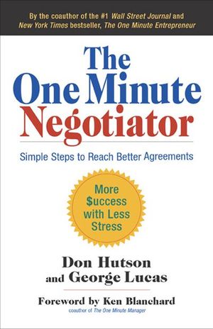 Buy The One Minute Negotiator at Amazon